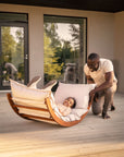 LAAKSO outdoor lounger, OHRA outdoor cushion and wedges | set
