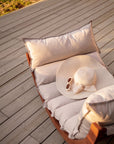 LAAKSO outdoor lounger, OHRA outdoor cushion and wedges | set