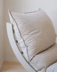 LAAKSO rocking lounger, OHRA cushion and wedges | beige set