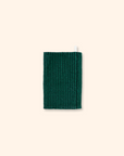 MAIJA washcloth | black-aspen green