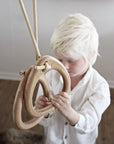 RINGS play rings | oak - white rope