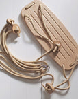 CLASSIC swing | oak - white rope