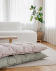 VIENO tufted floor cushion | light pink