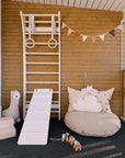 TAIMI wall bars | white - birch