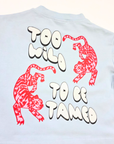 Tiger t-shirt | light blue