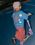 Lucky t-shirt | sky blue