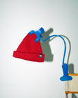 Beam cotton beanie | red