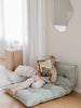 VIENO tufted floor cushion | sage