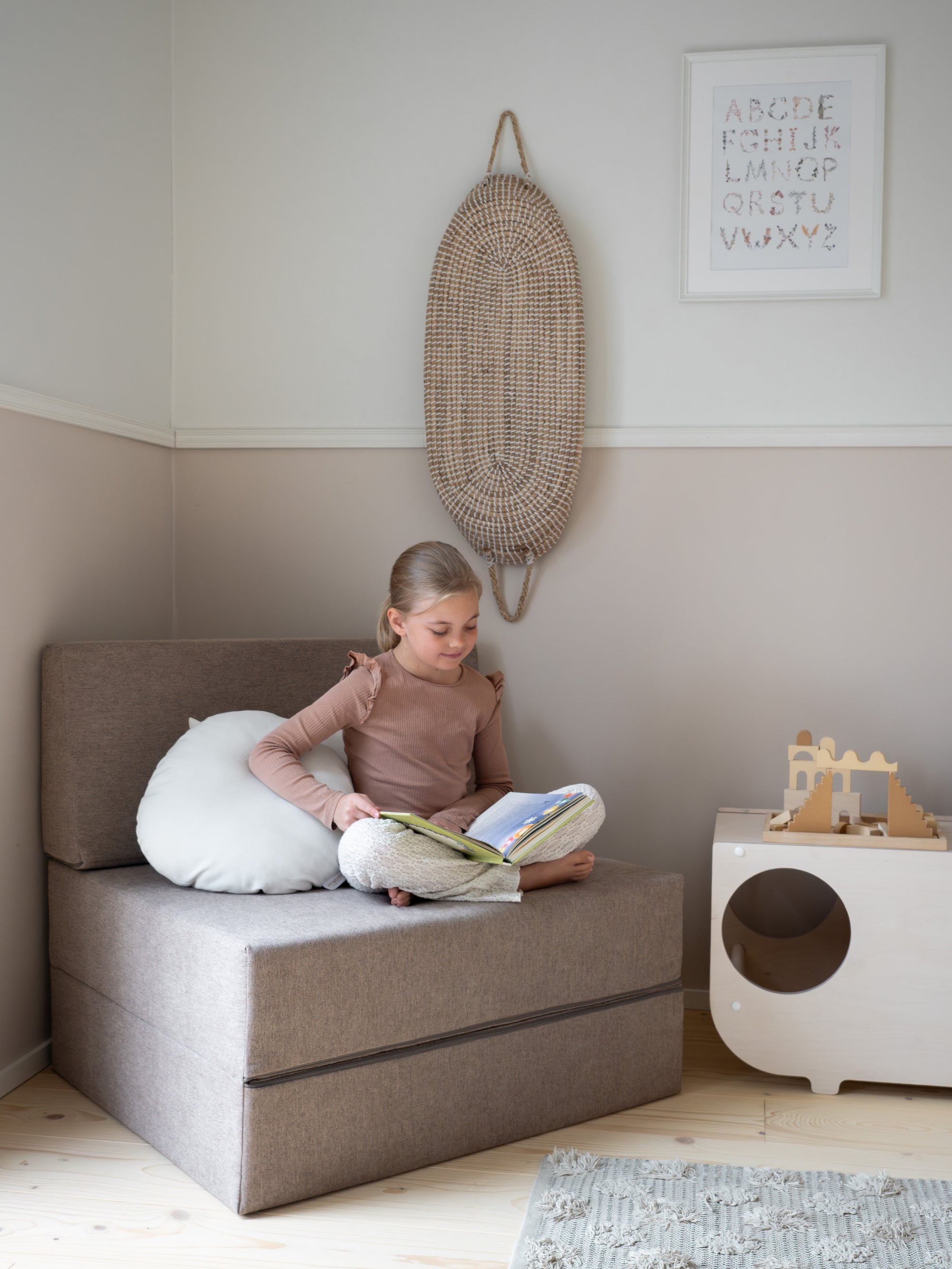 KINOS floor lounger | taupe