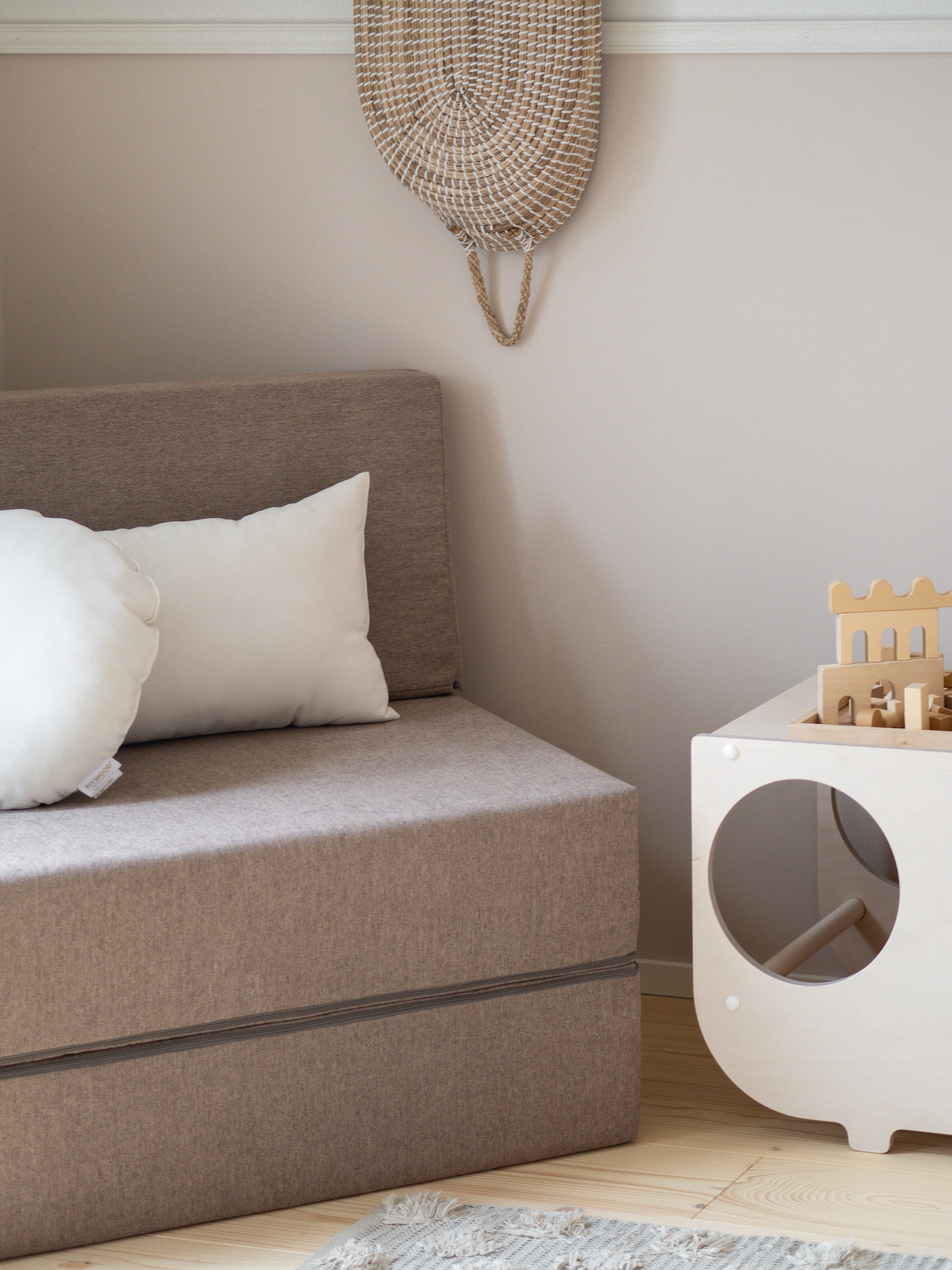 KINOS floor lounger | taupe