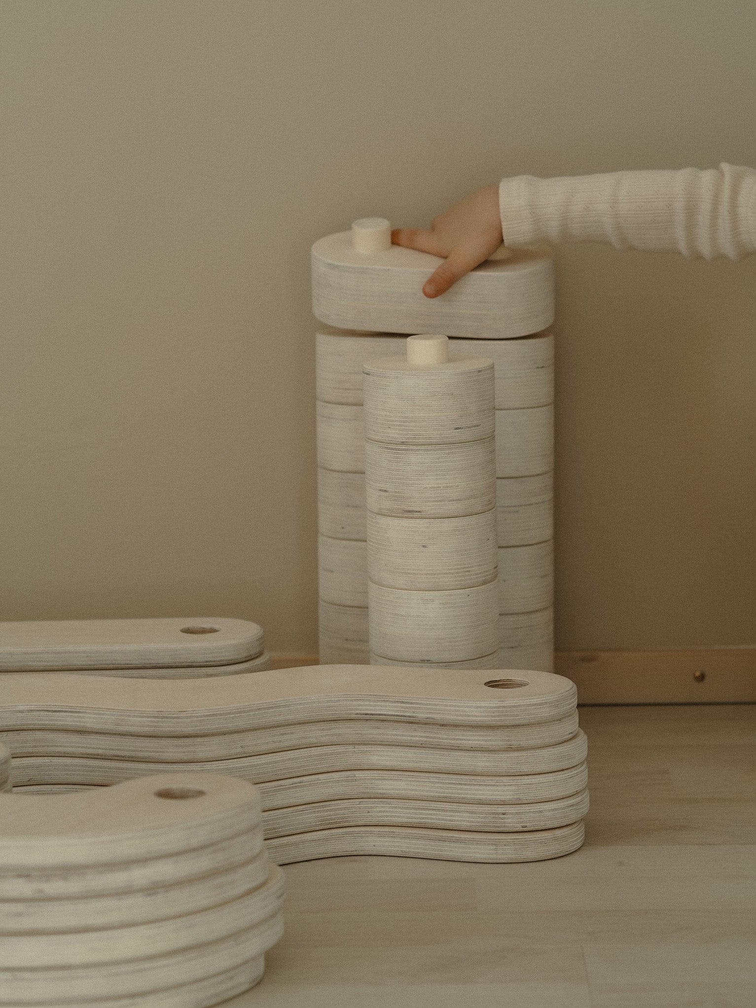 POLKU separate | double connector | birch