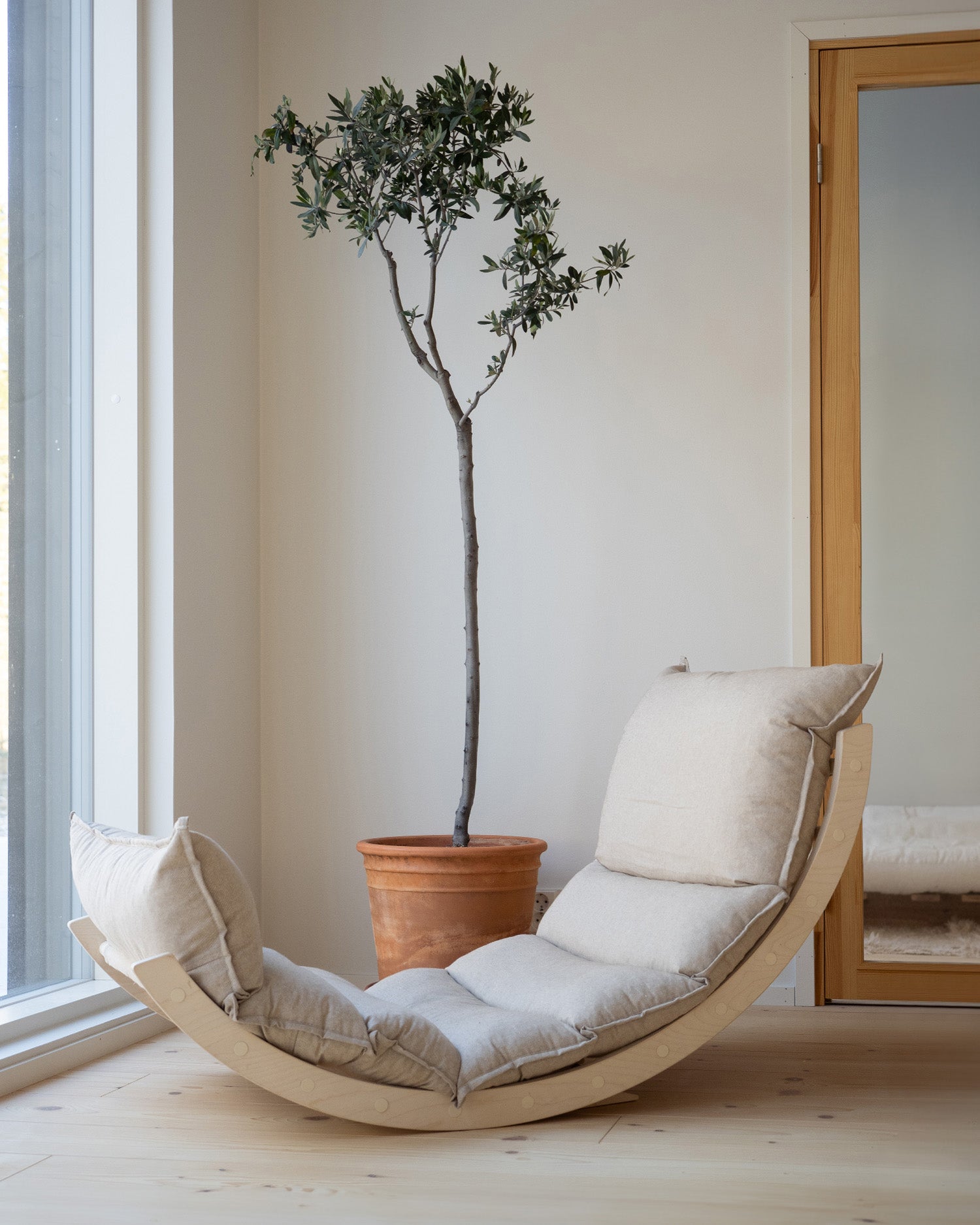 LAAKSO rocking lounger | birch