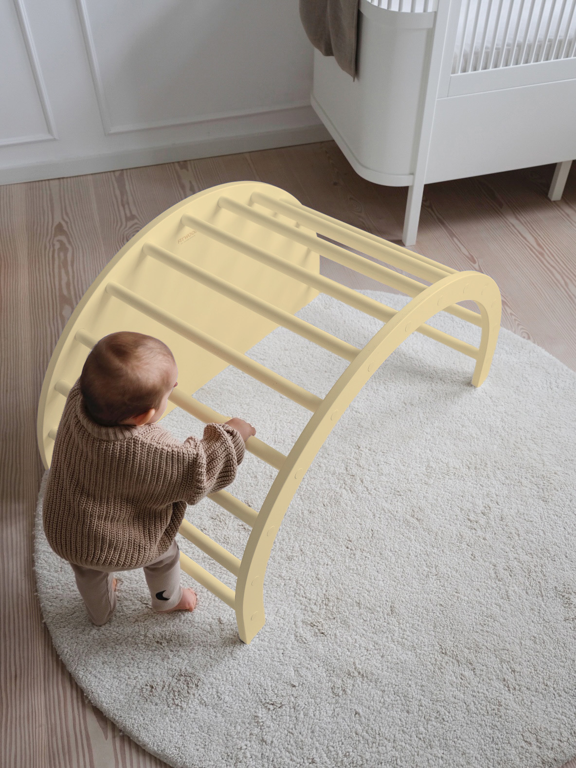 LUOTO II climbing arch | light yellow