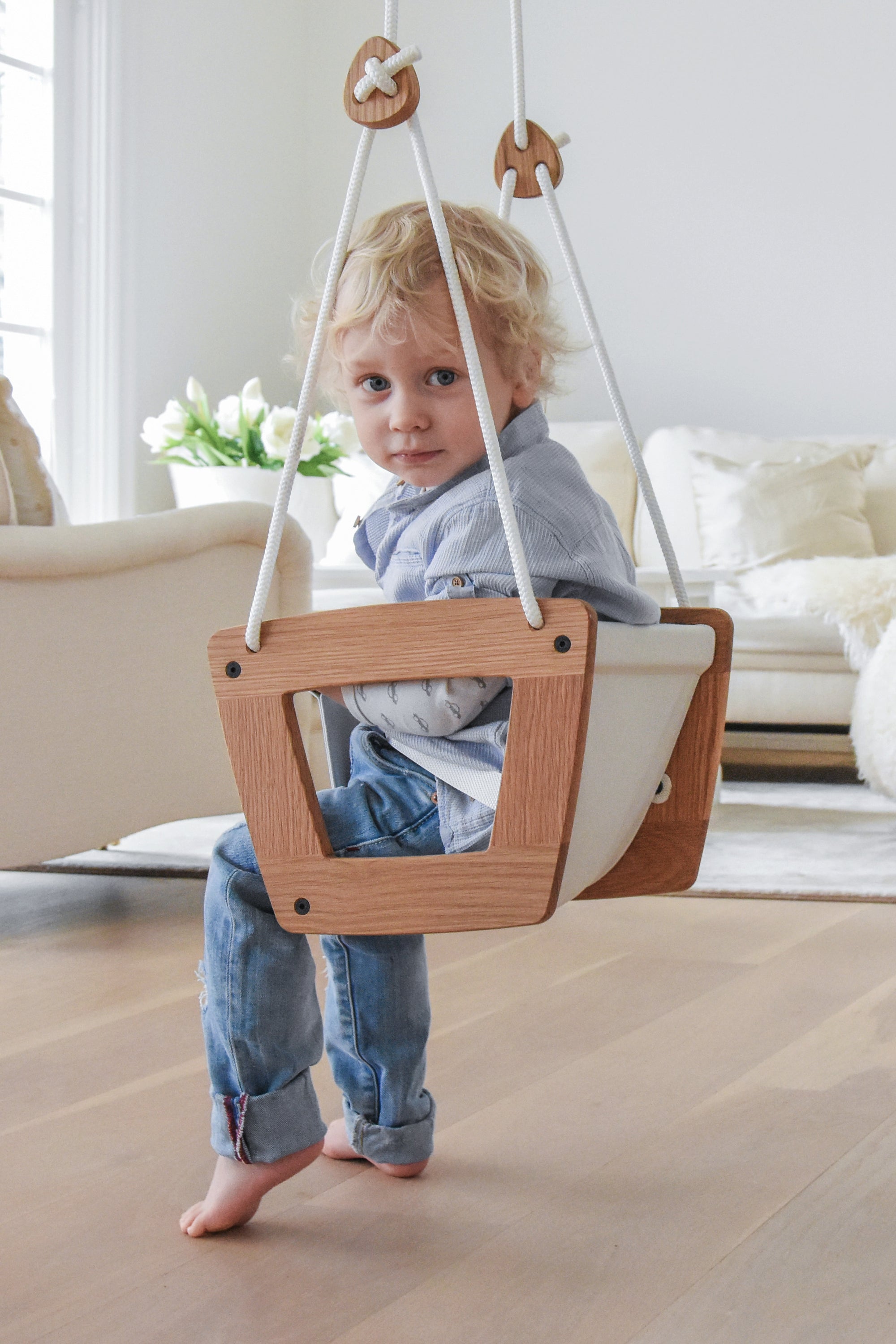 TODDLER swing | Oak