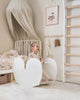 NUPPU rocking horse | white
