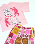 Tiger t-shirt | light pink