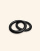 ULPU MINI gym rings | black - white straps