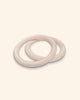 ULPU gym rings | birch - white straps