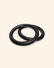 ULPU gym rings | black - white straps