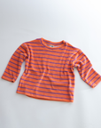 Stripe shirt | orange
