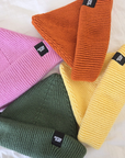Beam cotton beanie | green